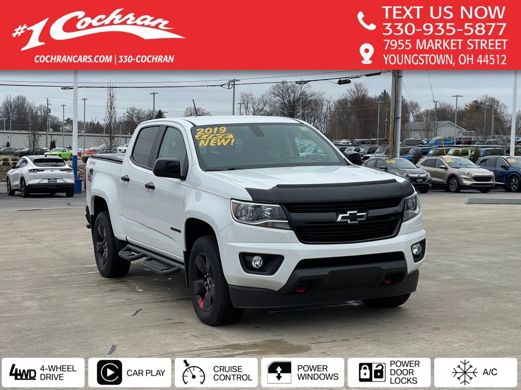 Certified PreOwned 2019 Chevrolet Colorado LT 4D Crew Cab in Boardman