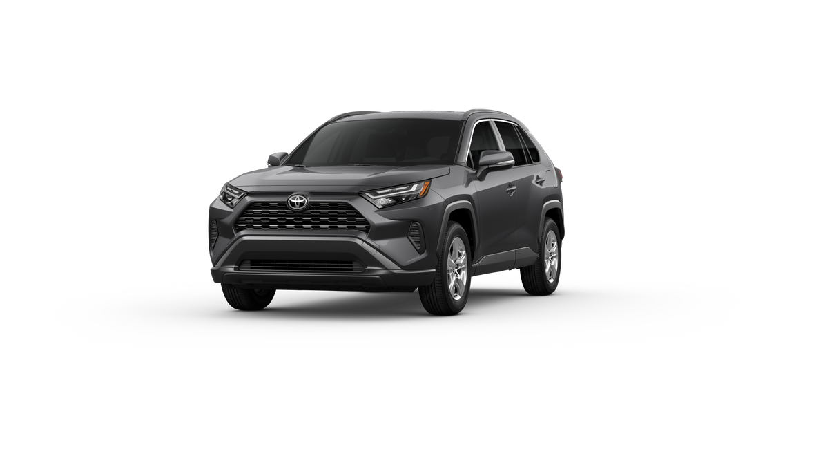 New 2025 Magnetic Gray Metallic Toyota XLE image 1