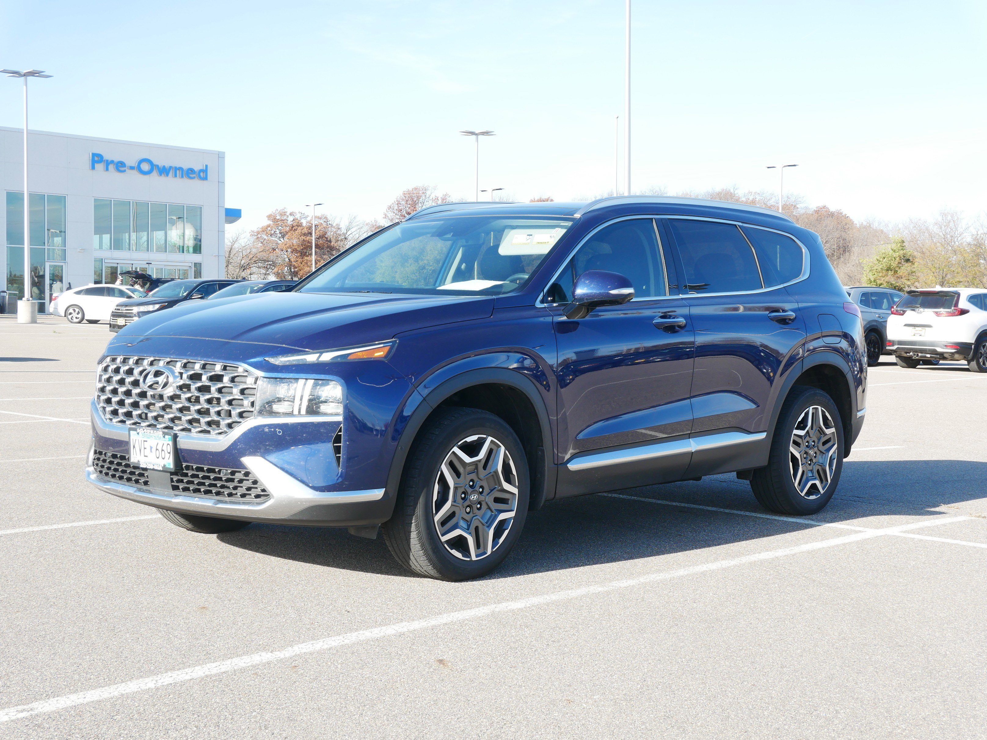Used 2022 Hyundai Santa Fe Limited with VIN 5NMS4DAL7NH402179 for sale in Waite Park, Minnesota
