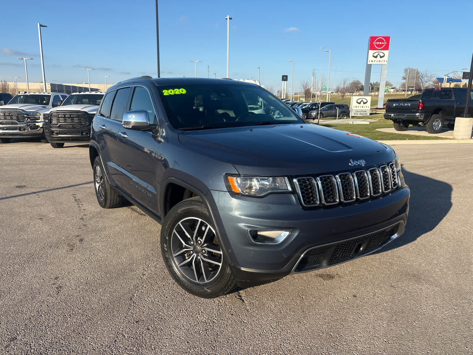 Used 2020 Jeep Grand Cherokee Limited with VIN 1C4RJFBG5LC110451 for sale in Kansas City