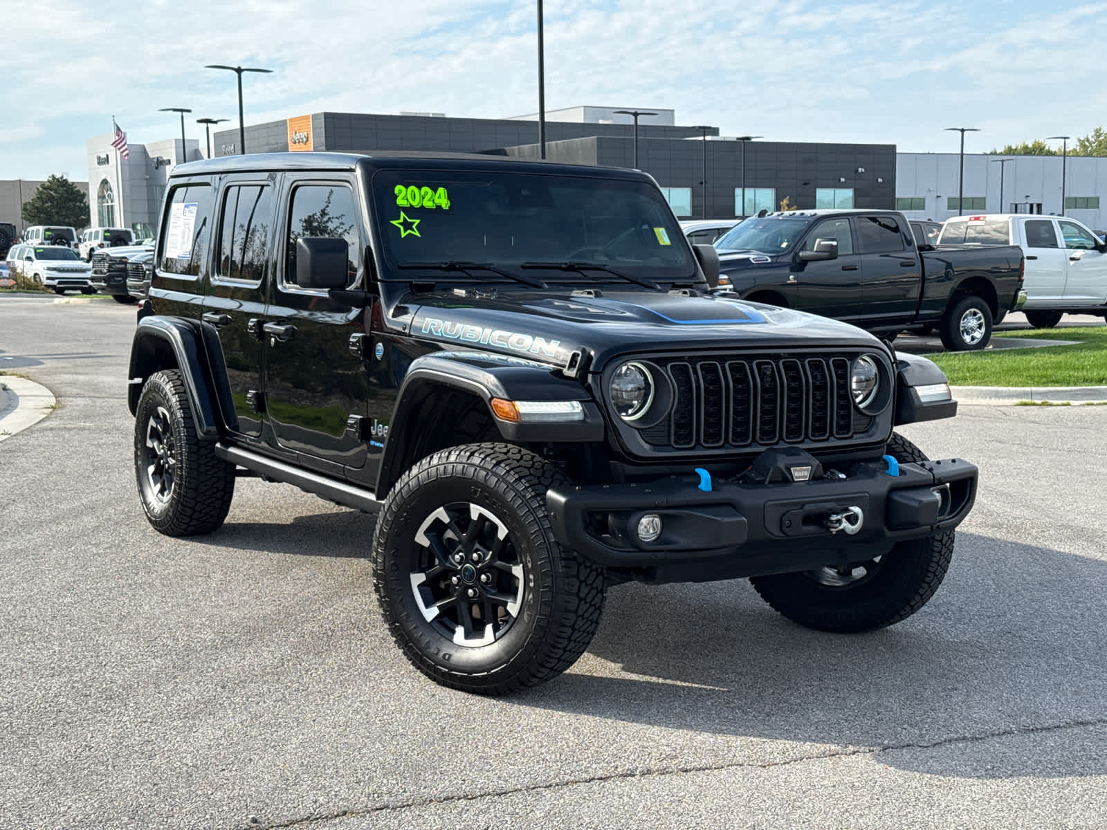 Used 2024 Jeep Wrangler 4xe Rubicon X 4XE with VIN 1C4RJXR65RW142780 for sale in Kansas City