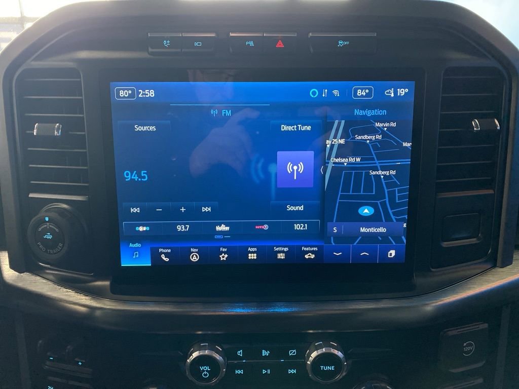 Used 2022 Ford F-150 Lariat with VIN 1FTFW1ED8NFC19836 for sale in Monticello, Minnesota