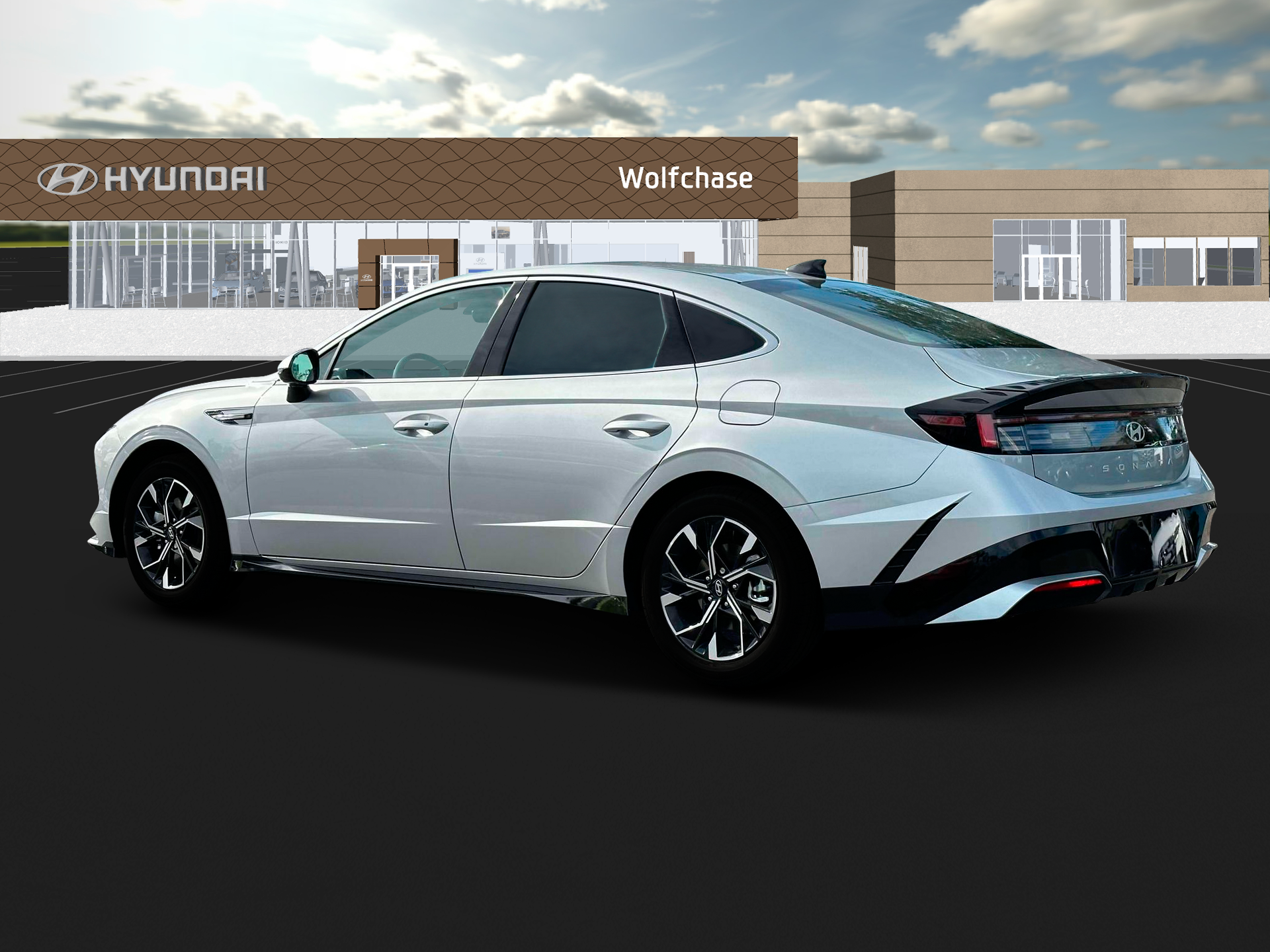 New 2025 Silver Hyundai SEL image 4