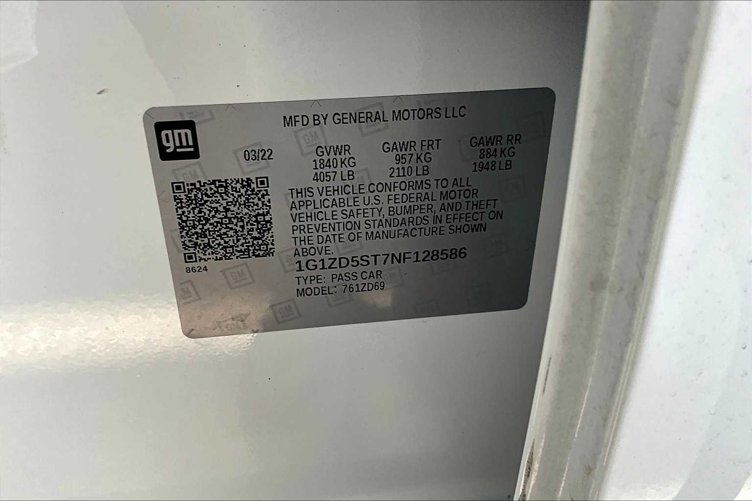 2022 Chevrolet Malibu 1LT photo 26