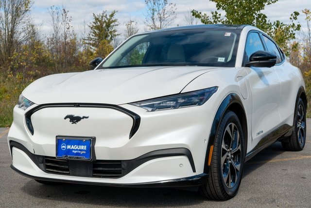 Used 2021 Ford Mustang Mach-E Premium AWD with VIN 3FMTK3SS3MMA19941 for sale in Ithaca, NY