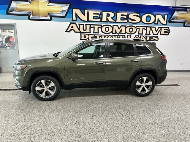 Used 2021 Jeep Cherokee Limited with VIN 1C4PJMDX3MD179241 for sale in Detroit Lakes, Minnesota