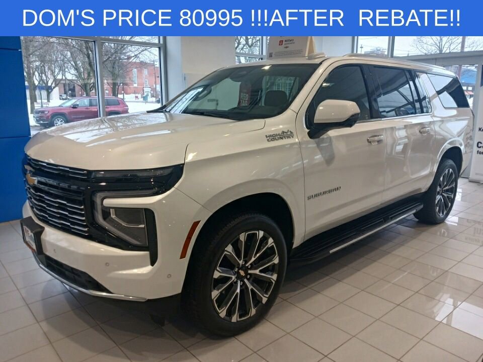 2025 Chevrolet Suburban High Country's photo