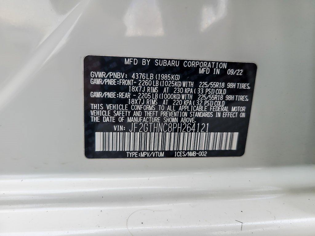 2023 SUBARU CROSSTREK - Image 23