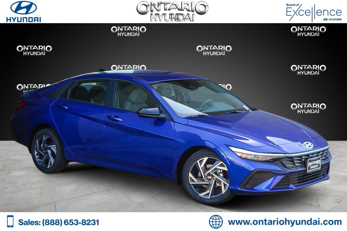 New 2025 Intense Blue Hyundai SEL Sport image 1