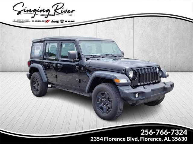 PRE-OWNED 2022 JEEP WRANGLER UNLIMITED SPORT