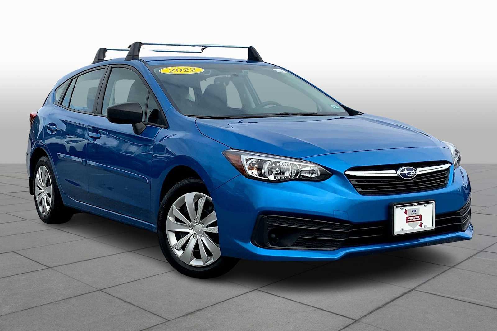 Certified 2022 Subaru Impreza Base with VIN 4S3GTAB67N3716820 for sale in Westwood, MA