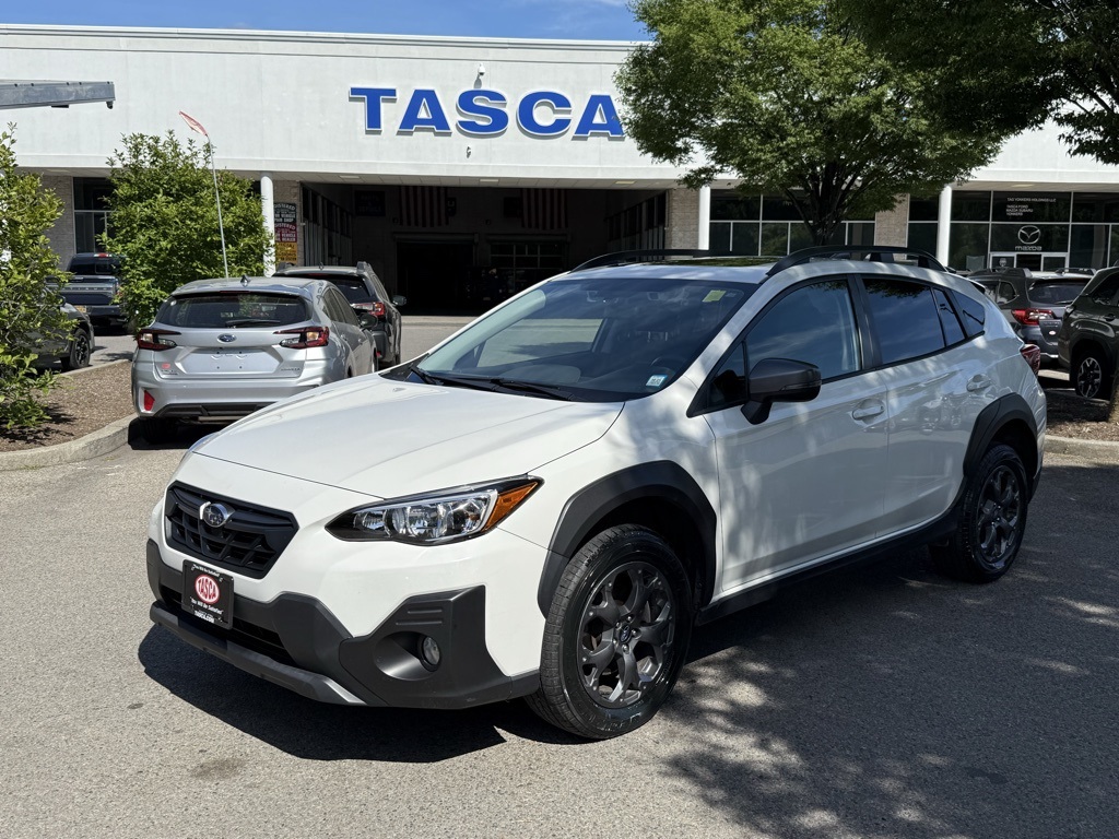 Used 2021 Crystal White Pearl Subaru Sport image 1