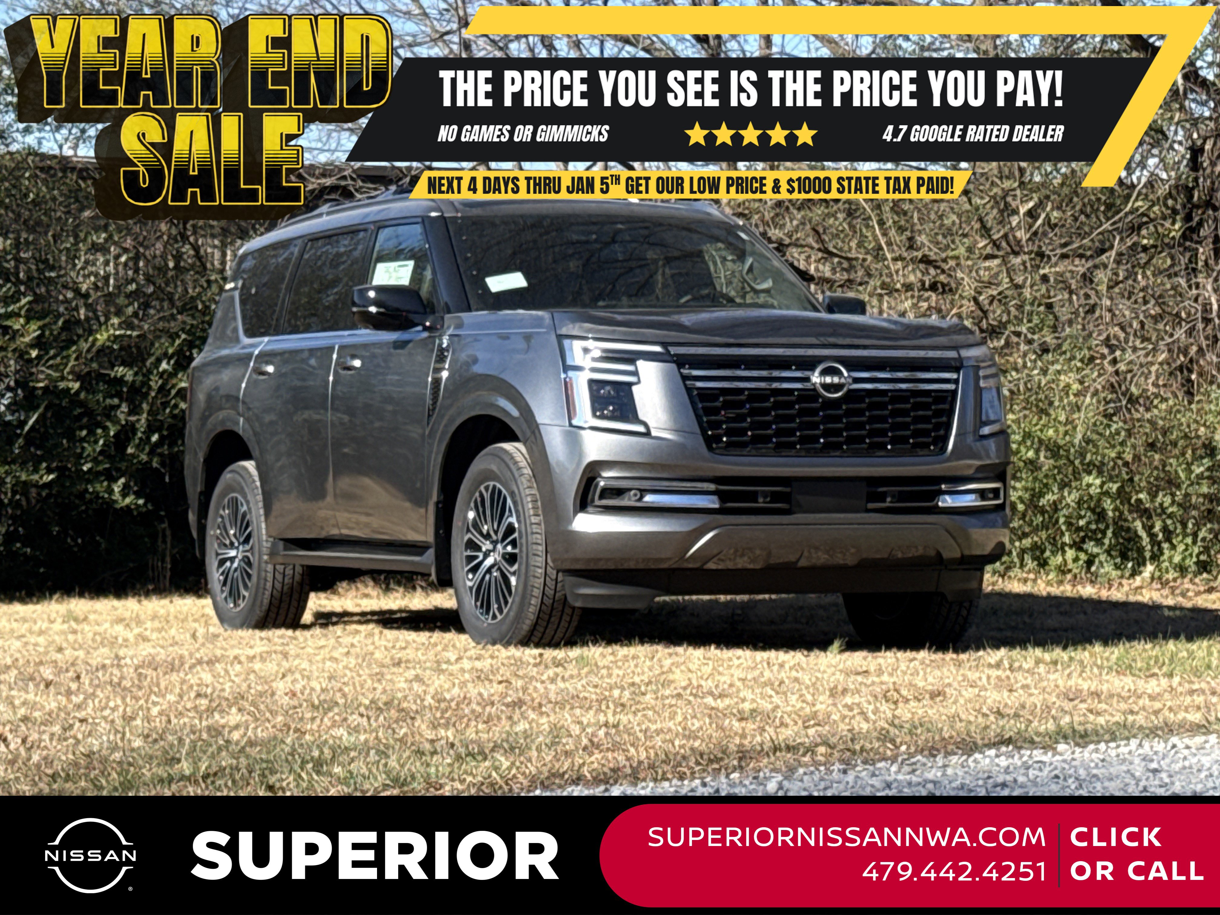 2026 Nissan Armada Platinum's photo