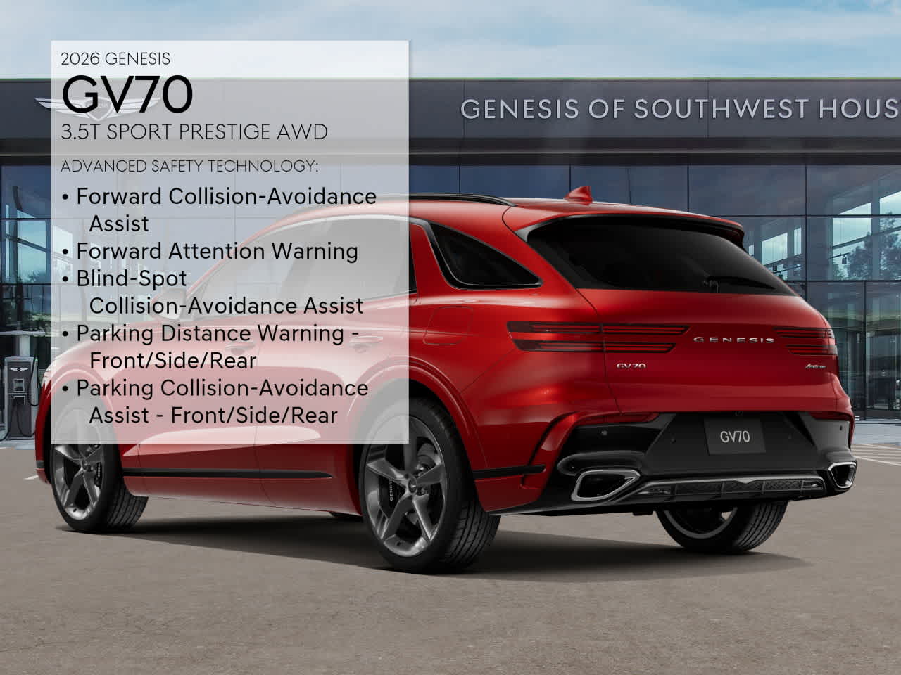 2026 Genesis GV70 3.5T Sport Prestige photo 4