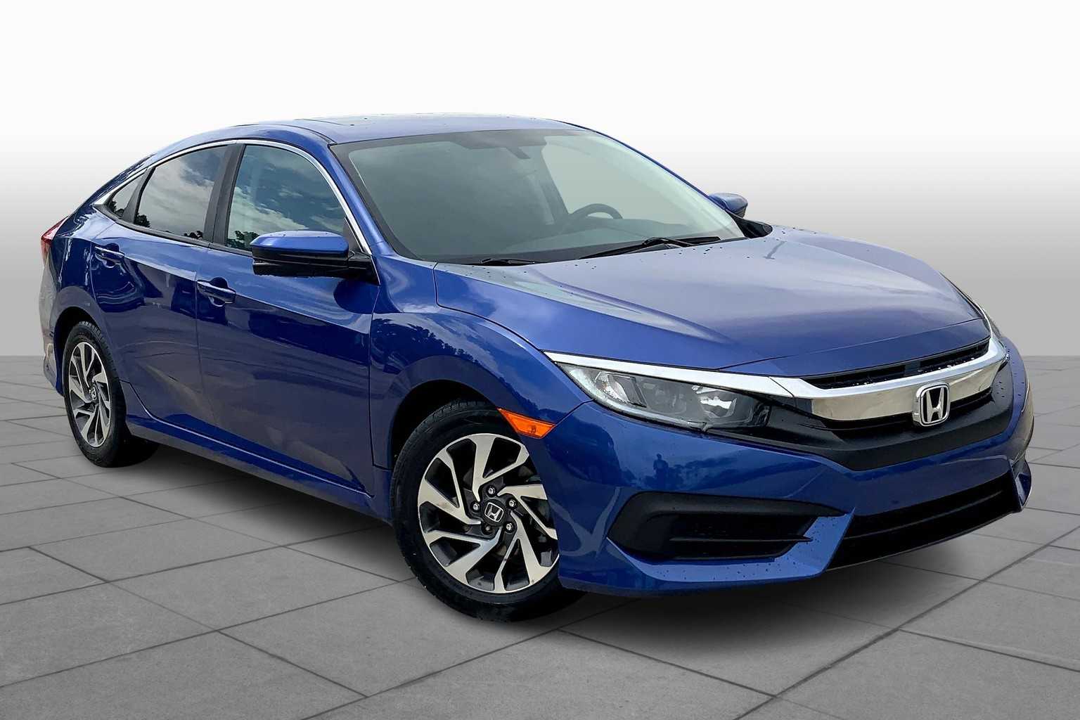 Used 2018 Honda Civic EX with VIN 19XFC2F72JE044043 for sale in Richmond, TX