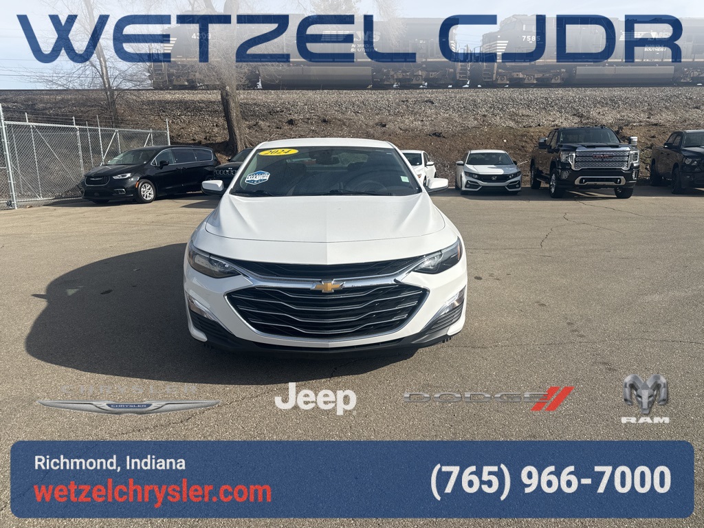 Used 2024 Chevrolet Malibu 1FL with VIN 1G1ZC5ST1RF223086 for sale in Richmond, IN