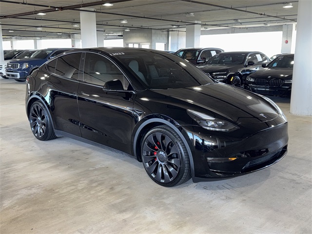 Used 2023 Tesla Model Y Performance with VIN 7SAYGDEF1PF767924 for sale in Kansas City