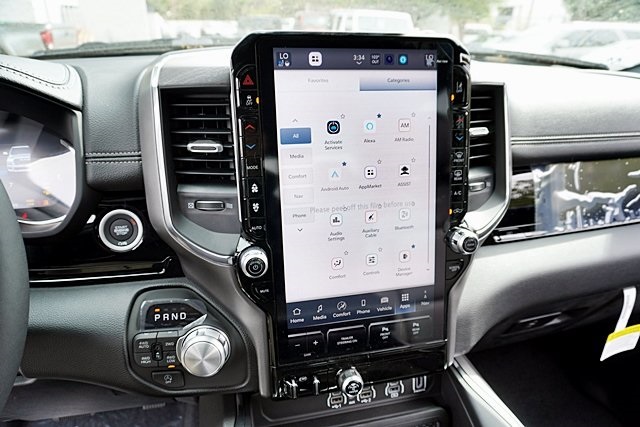 New 2026 Bright White Clear-Coat Exterior Paint RAM Laramie image 34