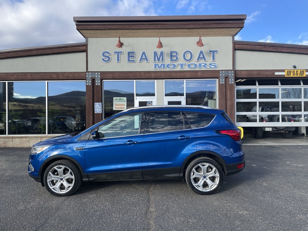 Used 2019 Ford Escape Titanium with VIN 1FMCU9J92KUC26860 for sale in Steamboat Springs, CO