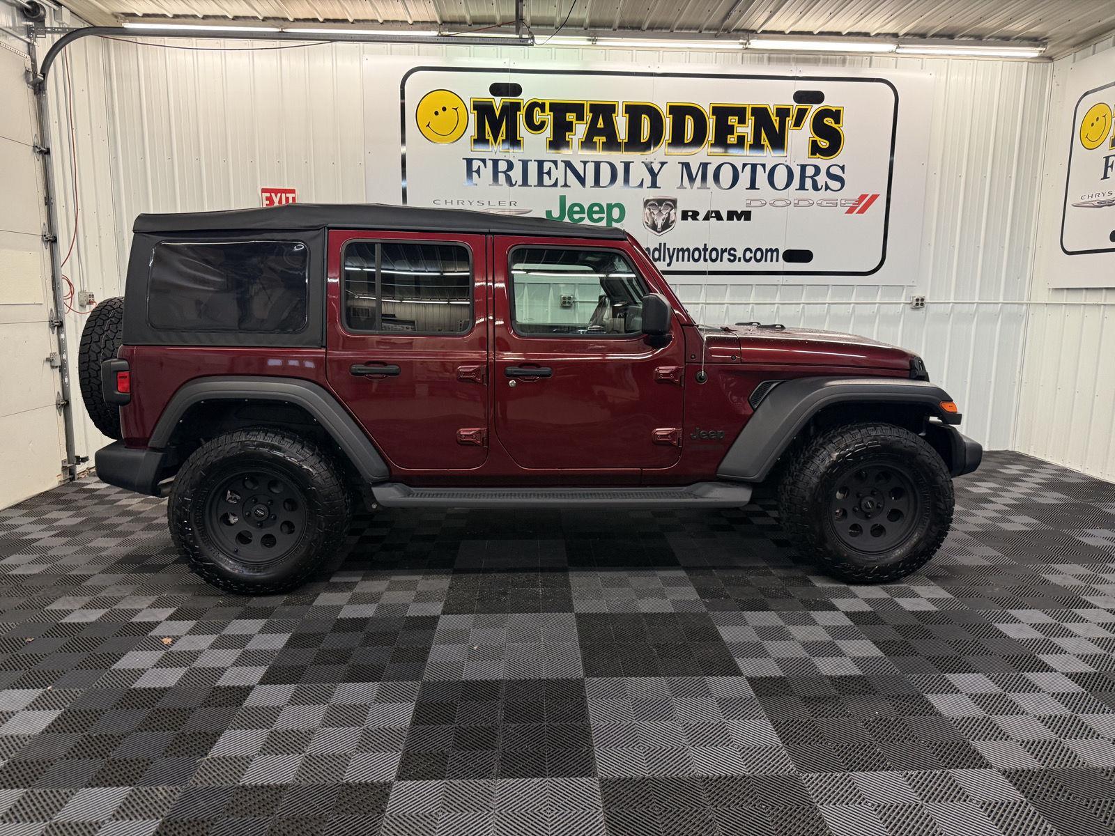 2022 Jeep Wrangler Unlimited Sport S