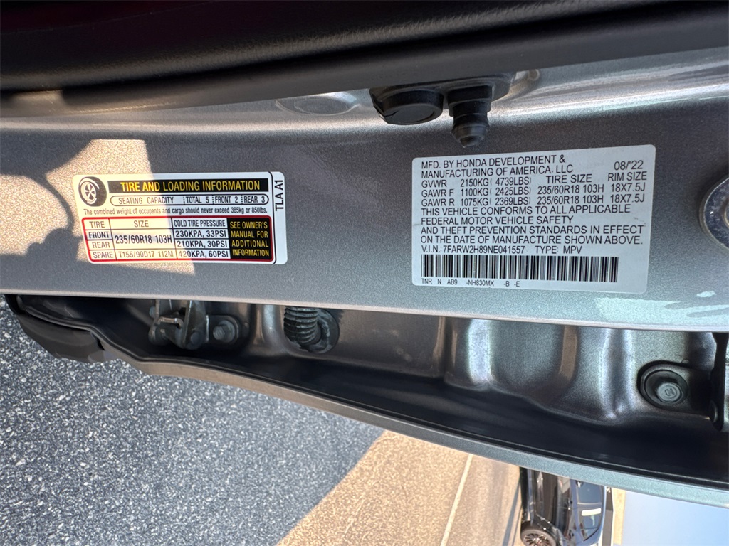 2022 Honda CR-V EX-L photo 34