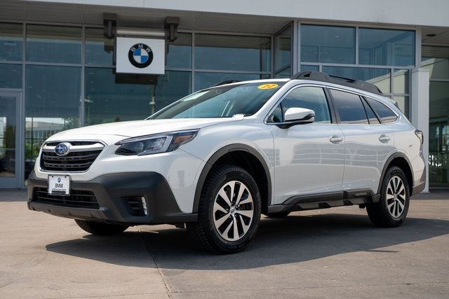 Used 2022 Crystal White Pearl Subaru Premium image 1