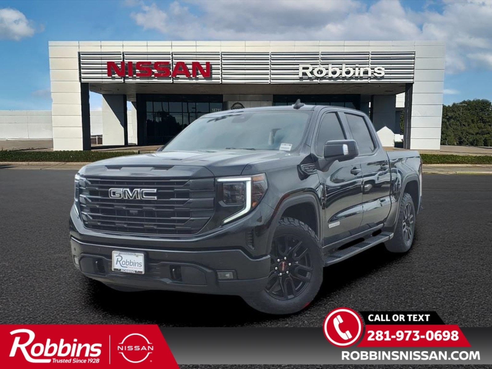 2024 GMC Sierra 1500 Elevation Black at Robbins Nissan