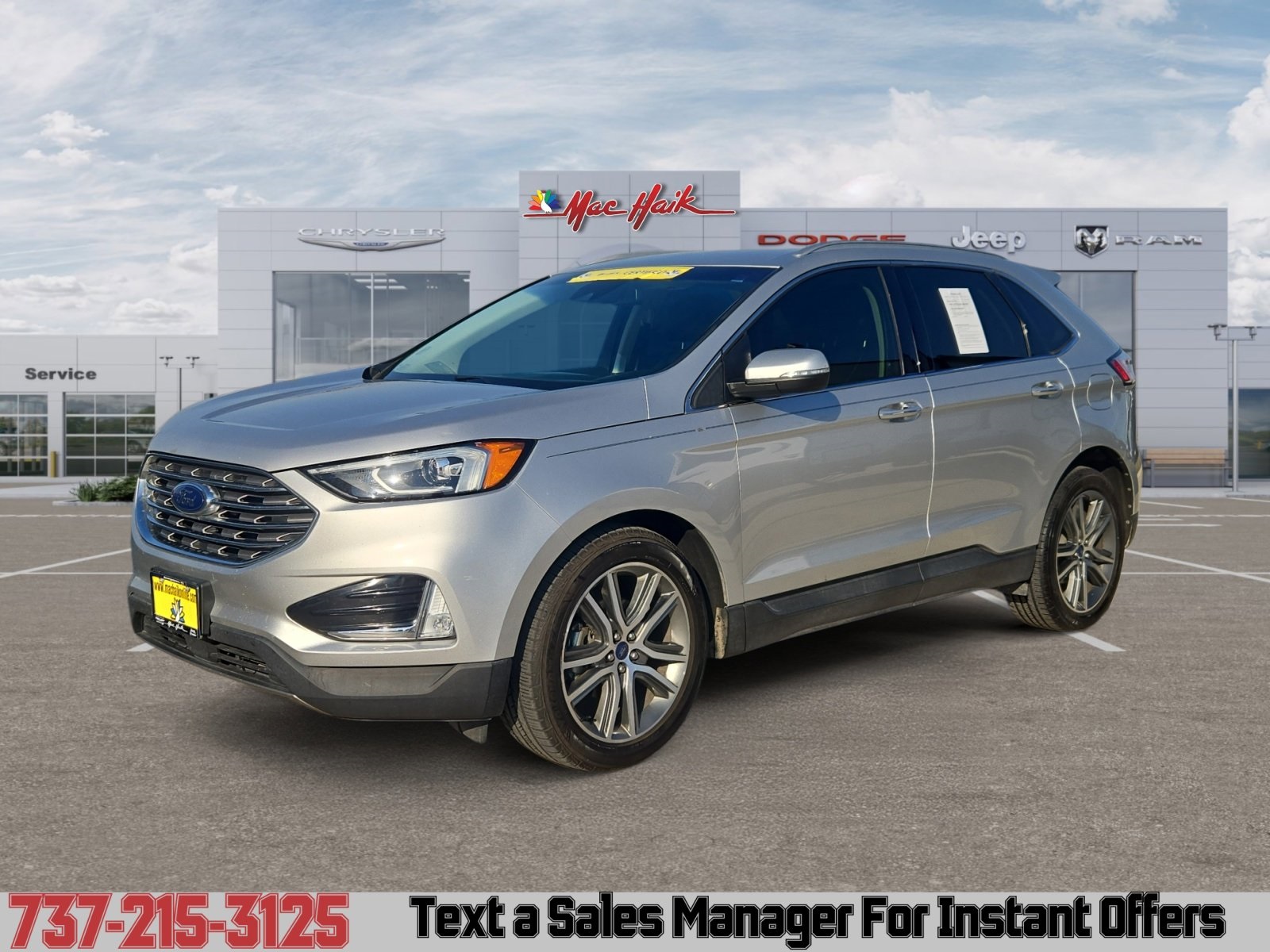 2019 Ford Edge Titanium's photo