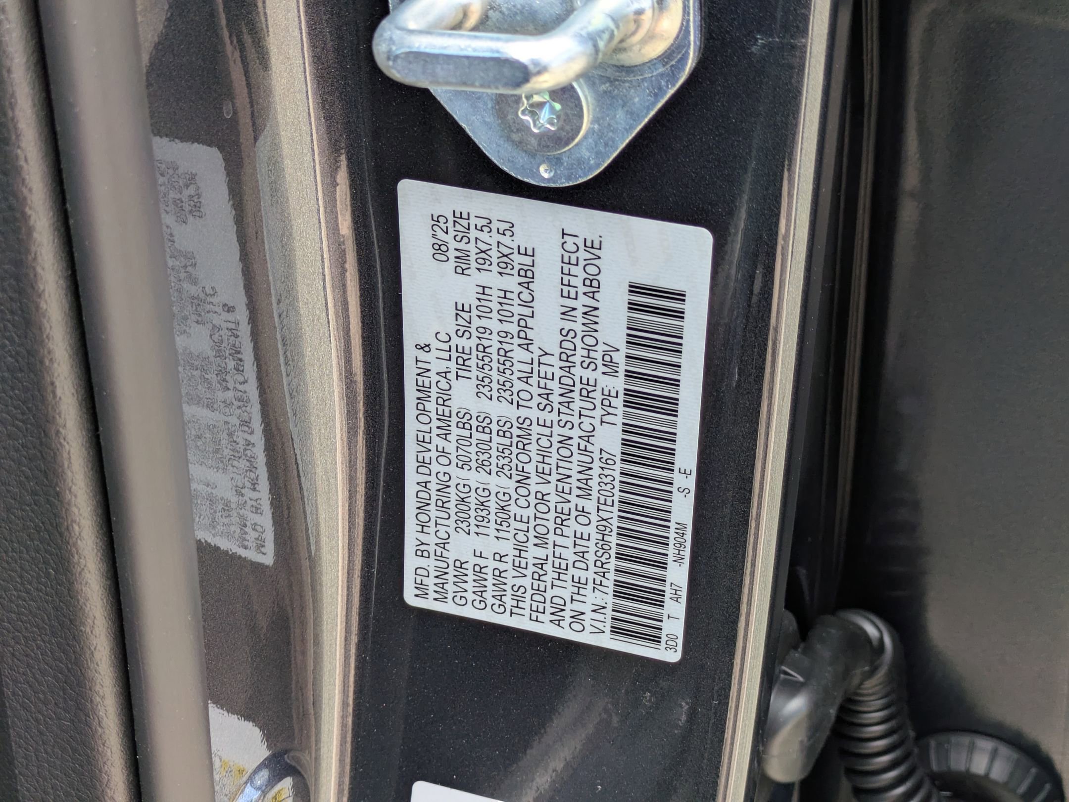 2026 Honda CR-V Hybrid Sport Touring photo 19