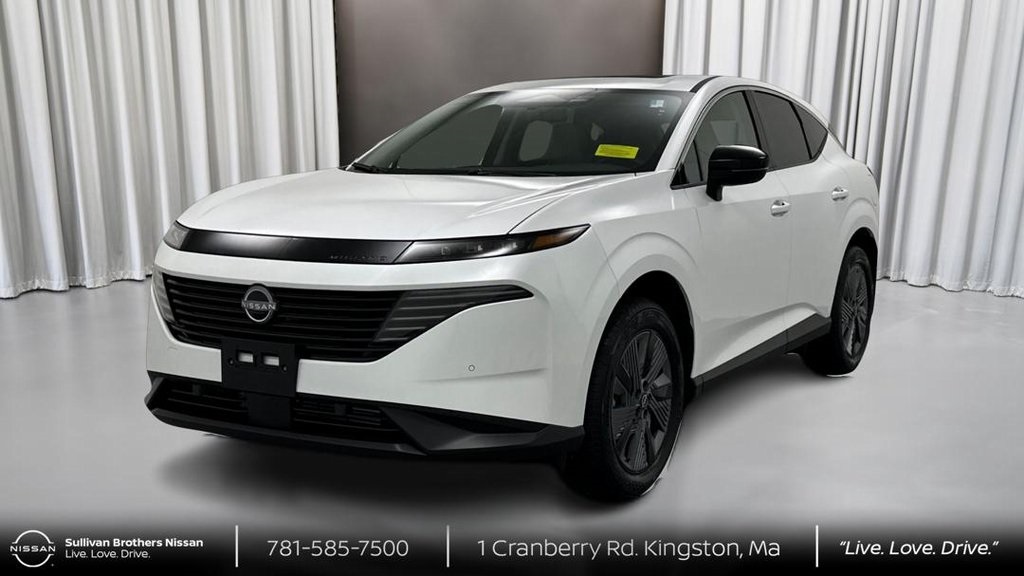 New 2025 Two-tone Everest White TriCoat / Super Black Nissan SL image 1