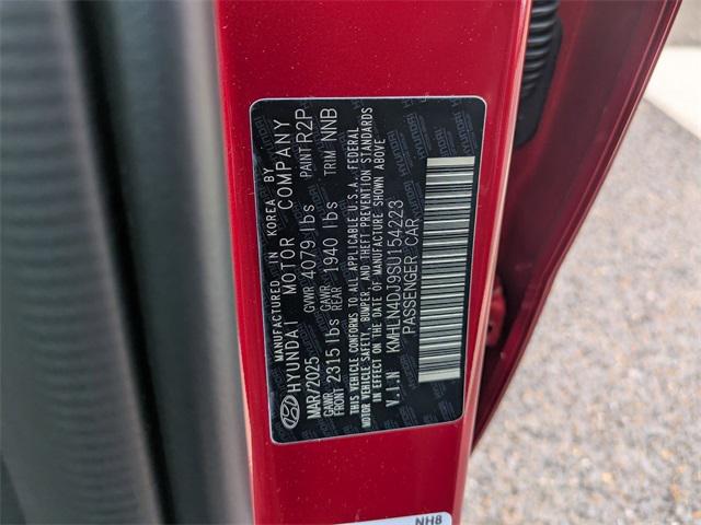 New 2025 Red Hyundai Limited image 12