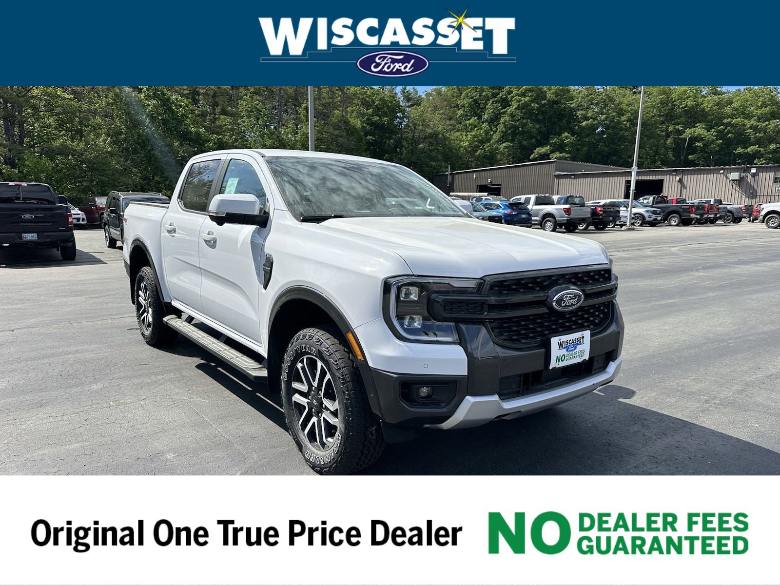 New 2024 Ford Ranger LARIAT SuperCrew® in Wiscasset W240036