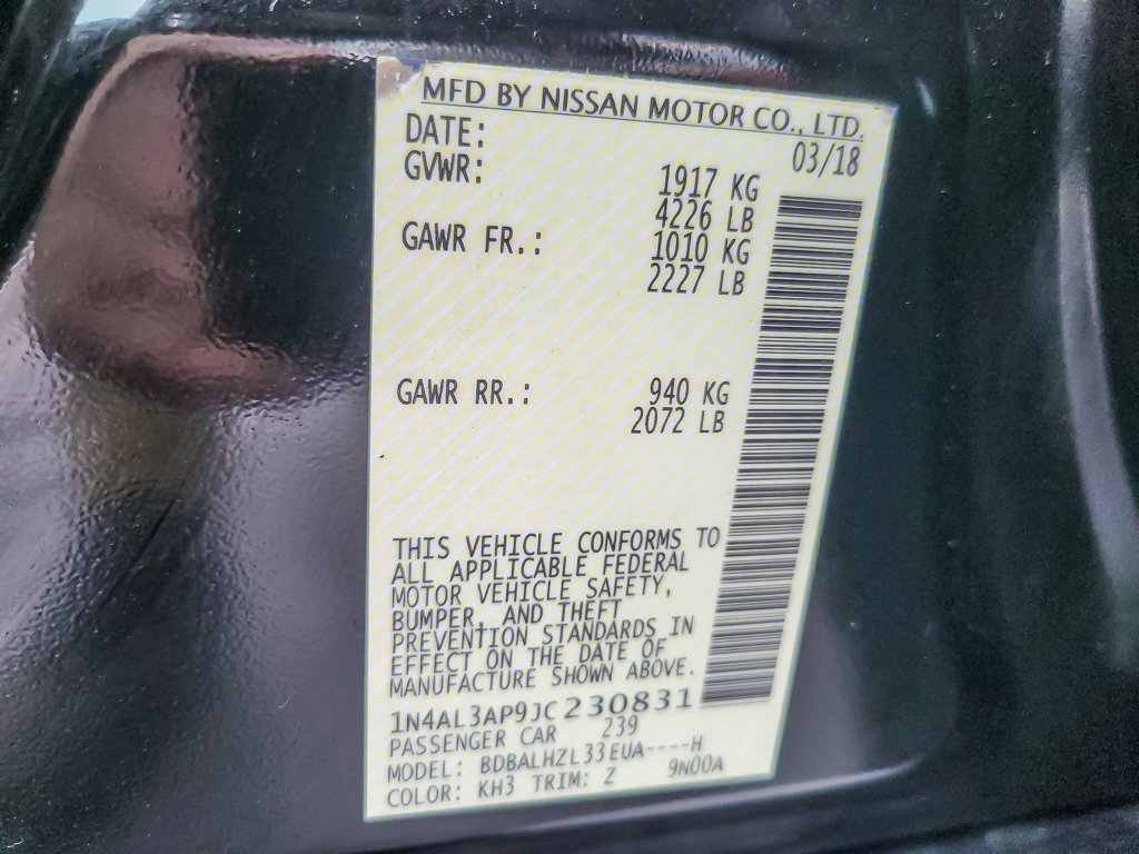 2018 NISSAN ALTIMA - Image 21