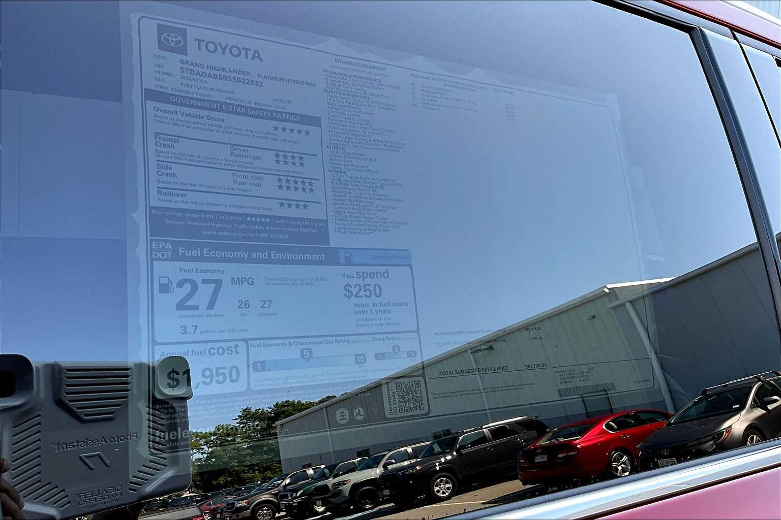 2025 Toyota Grand Highlander Hybrid MAX Platinum AWD photo 15
