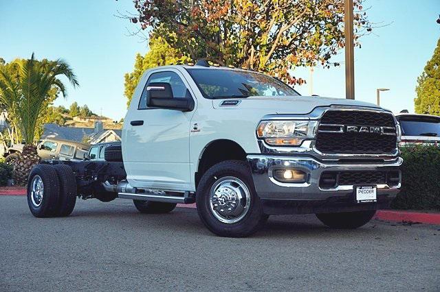 New 2023 Bright White Clear-Coat Exterior Paint RAM TRADESMAN Chassis Cab image 1