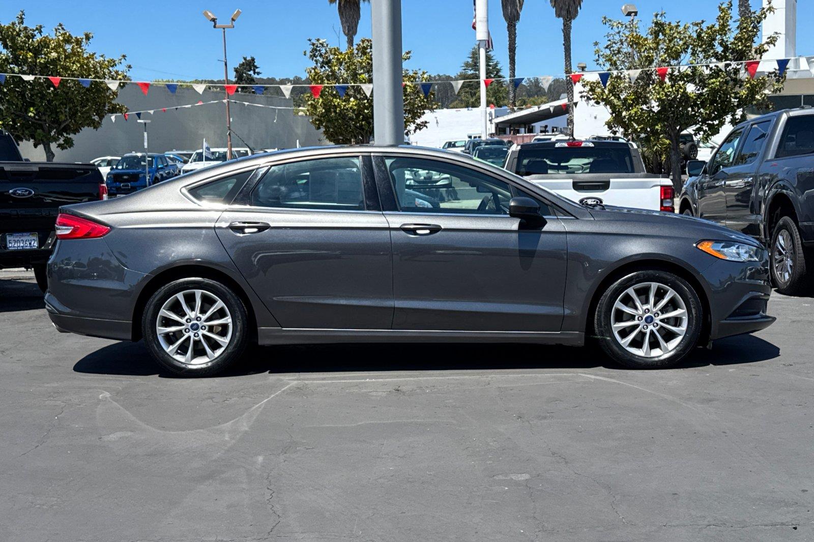 Used 2017 Ford Fusion SE with VIN 3FA6P0HD4HR190366 for sale in Santa Cruz, CA
