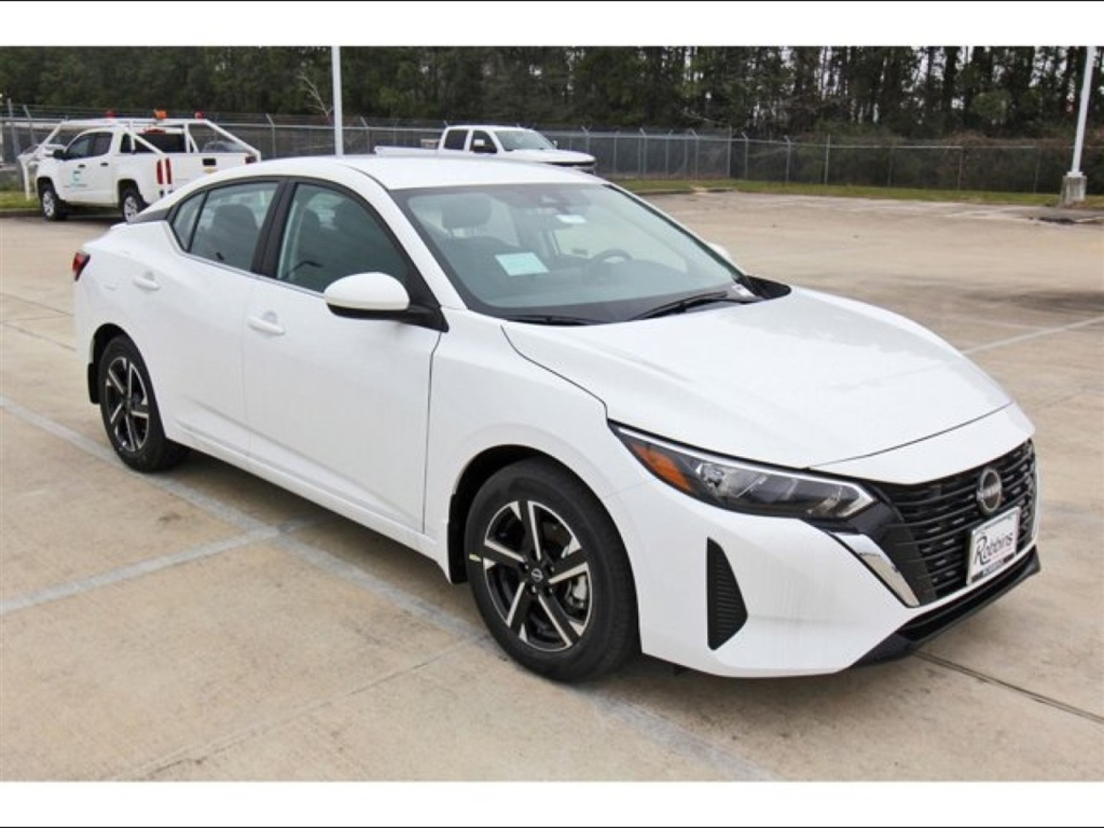 2025 Nissan Sentra SV White at Robbins Nissan