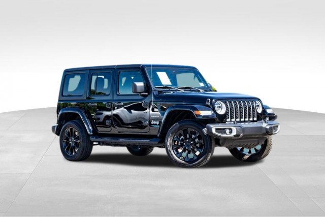 Certified Pre-Owned 2021 Jeep Wrangler Unlimited Sahara 4xe 4D Sport Utility in Hutto #DS1114