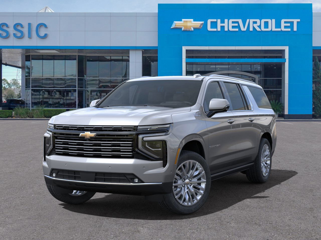 2025 Chevrolet Suburban High Country Gray at Classic Elite Chevrolet Sugar Land