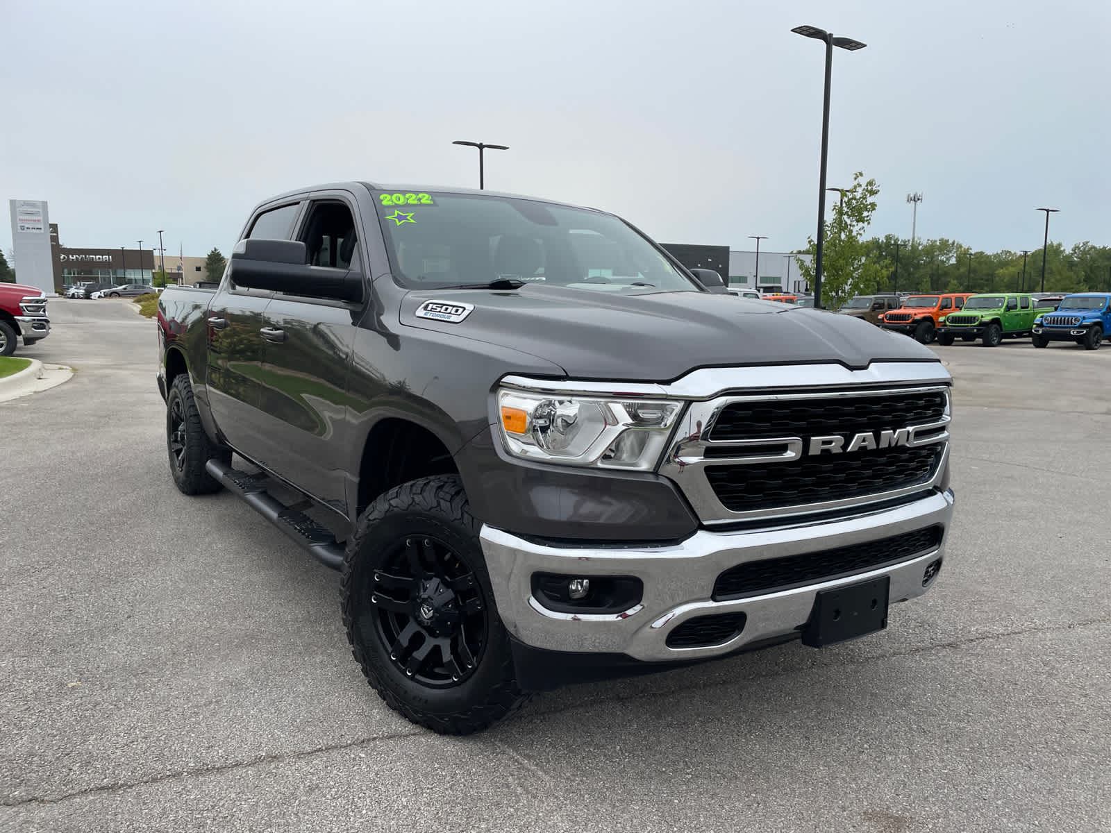 Used 2022 RAM Ram 1500 Pickup Big Horn/Lone Star with VIN 1C6RRFFG0NN411632 for sale in Kansas City