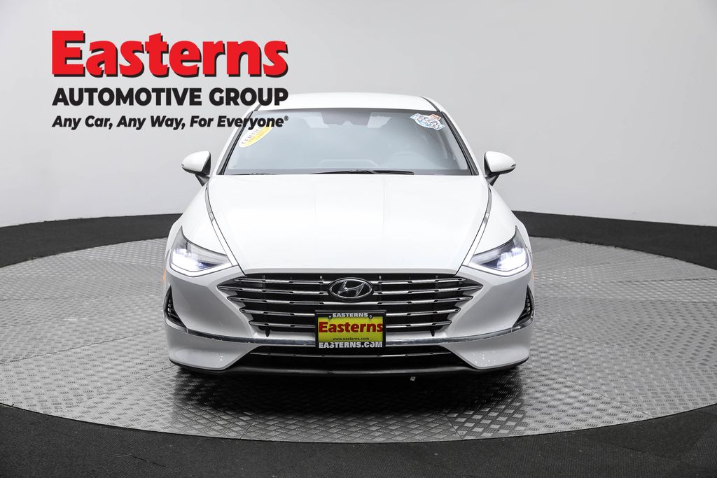 2022 Hyundai Sonata Hybrid Blue photo 2