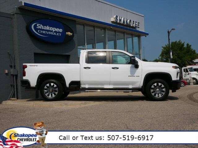 Used 2022 Chevrolet Silverado 2500HD Custom with VIN 1GC4YMEY6NF104531 for sale in Shakopee, Minnesota