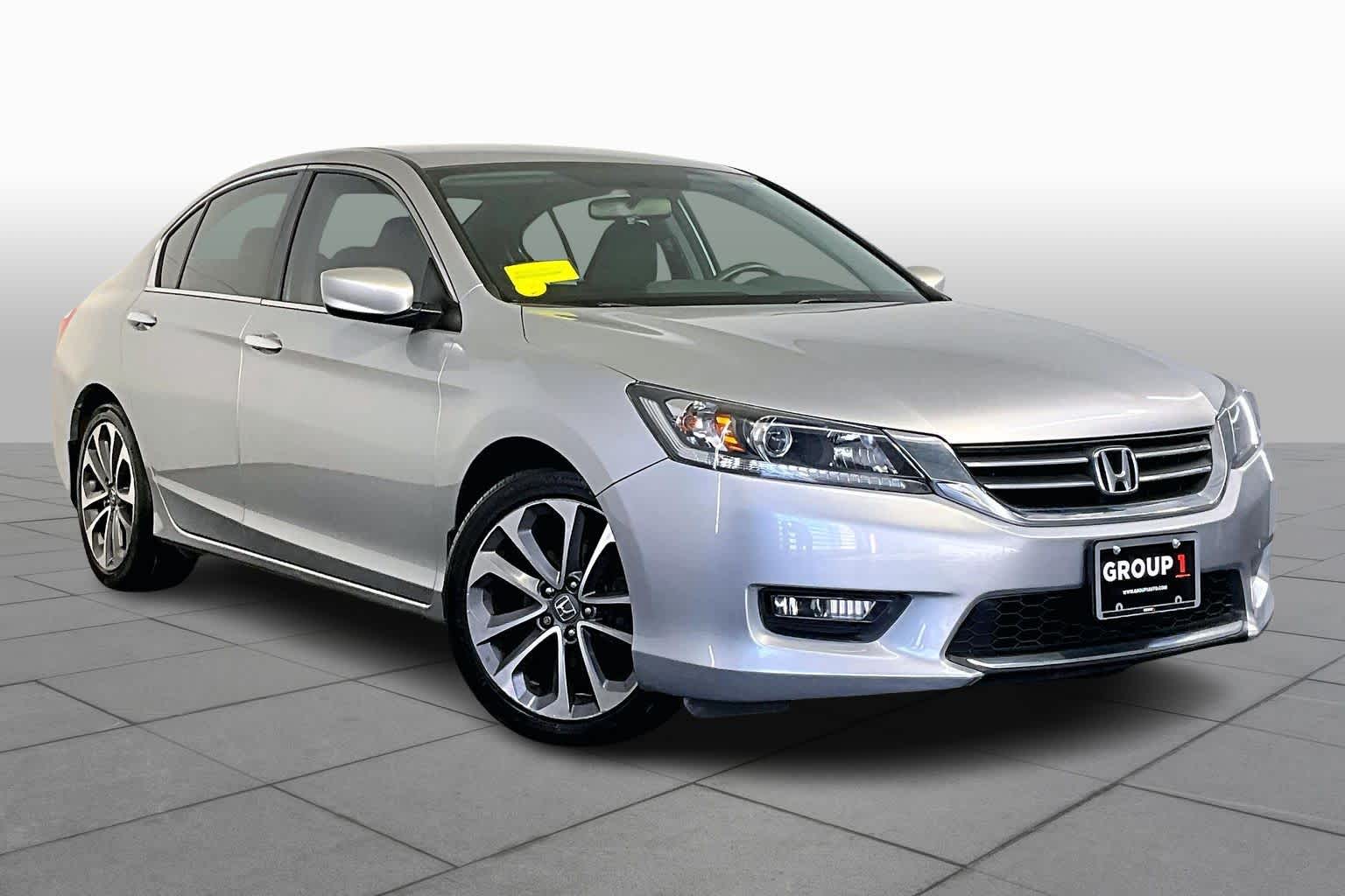 Used 2015 Honda Accord Sport with VIN 1HGCR2F58FA175814 for sale in Westwood, MA
