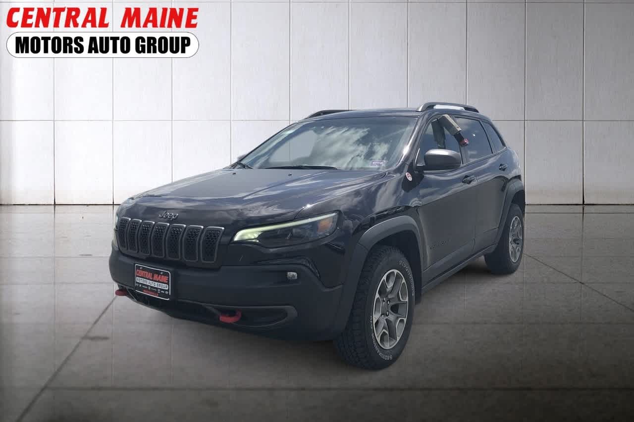 PreOwned 2021 Jeep Cherokee Trailhawk in Waterville RC0113A Central Maine Toyota