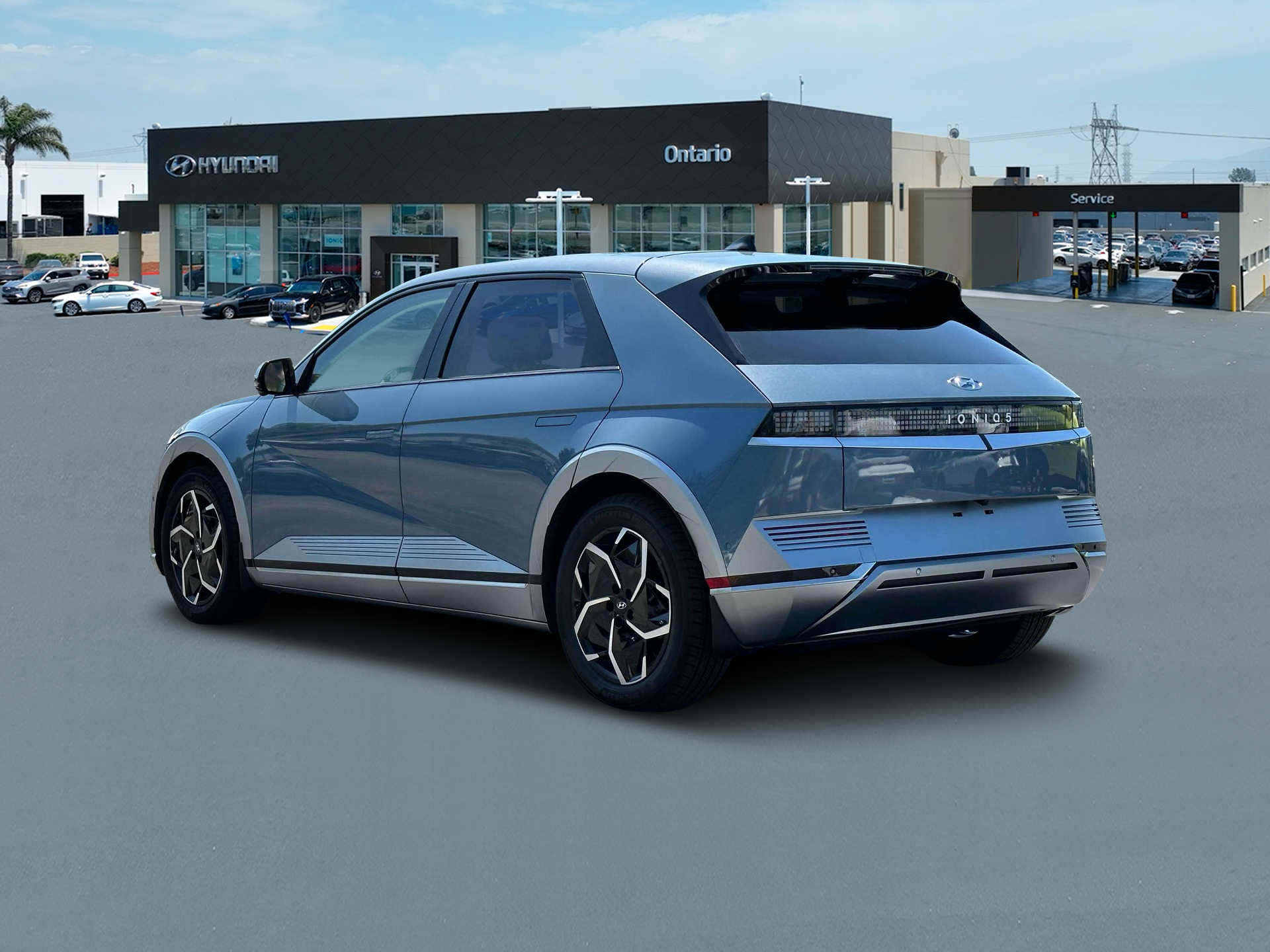 New 2024 Lucid Blue Hyundai Limited image 5