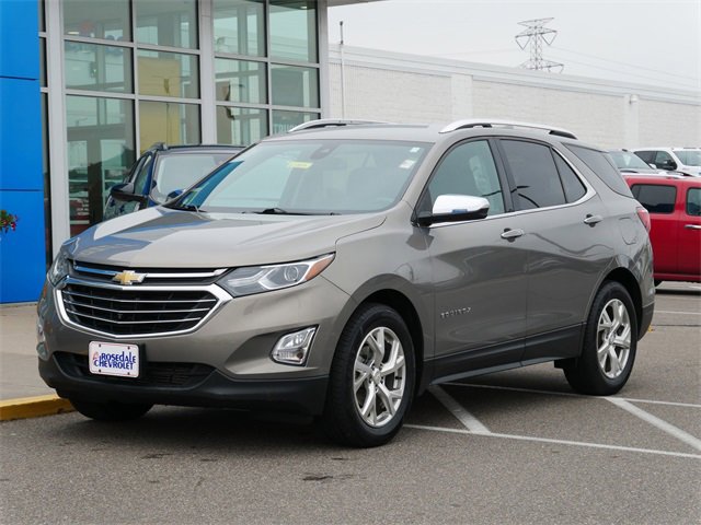 Used 2019 Chevrolet Equinox Premier with VIN 3GNAXNEV5KS553571 for sale in Roseville, Minnesota