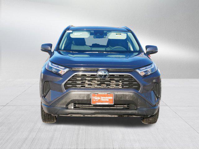 Certified 2025 Toyota RAV4 XLE with VIN 2T3P1RFV1SC496185 for sale in Brooklyn Center, Minnesota