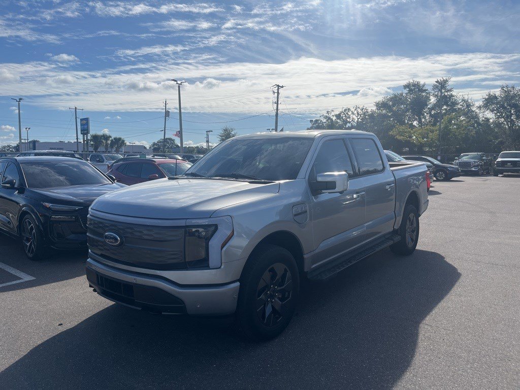 Used 2023 Ford F-150 Lightning Lariat with VIN 1FTVW1ELXPWG13991 for sale in Tampa, FL