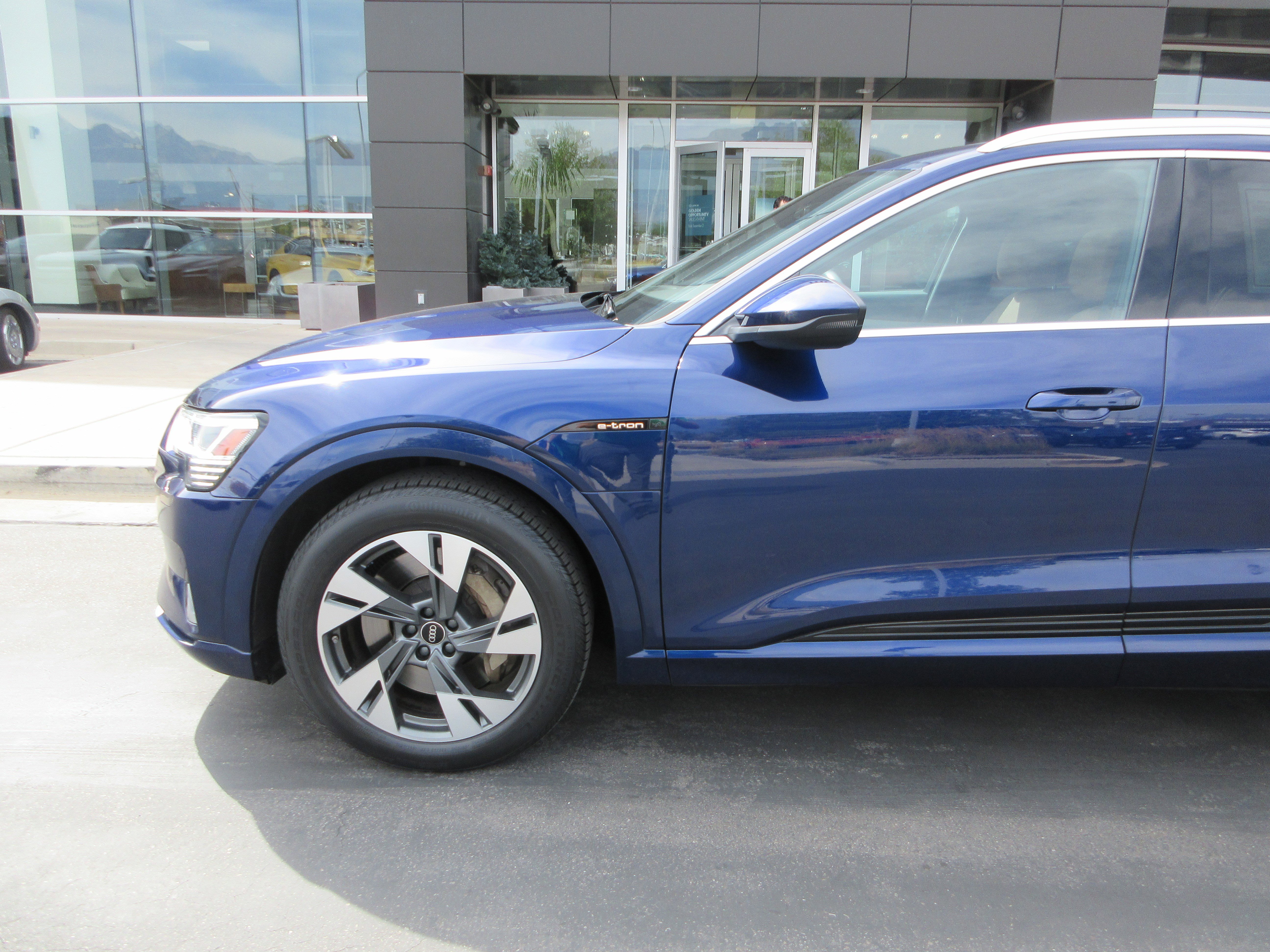 Used 2022 Audi e-tron Premium with VIN WA1AAAGE2NB020135 for sale in Murray, UT