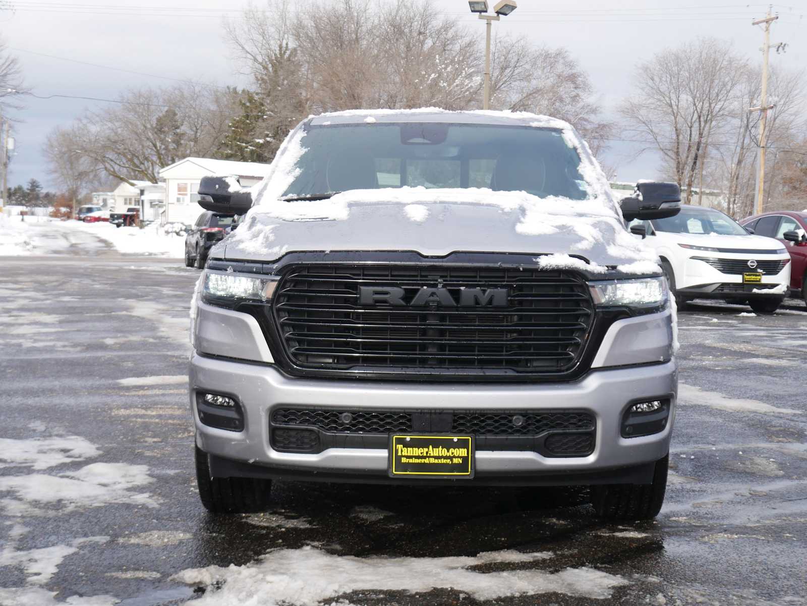 Used 2025 RAM Ram 1500 Pickup Laramie with VIN 1C6SRFRP1SN552797 for sale in Brainerd, Minnesota